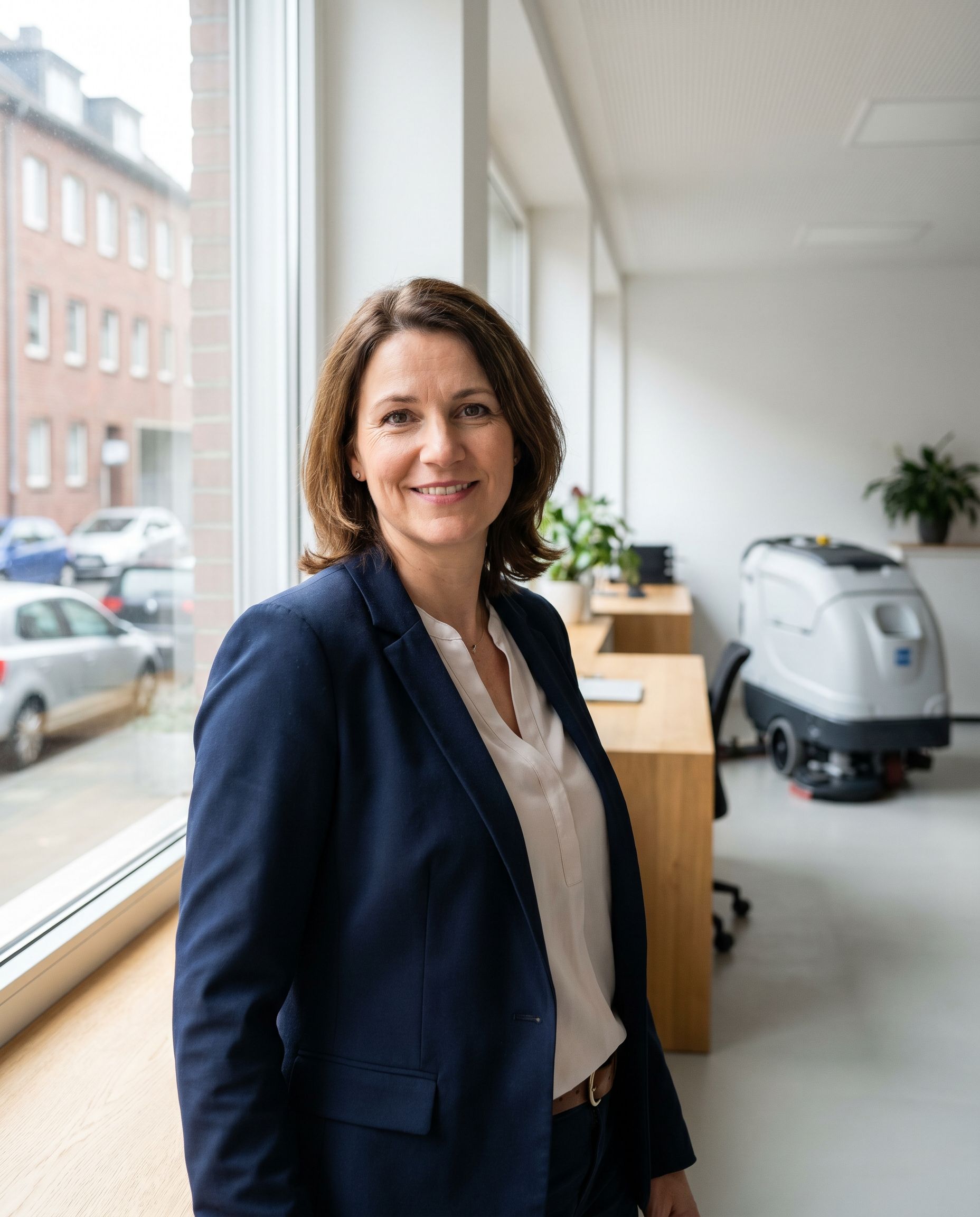 Annika Hartmann, Geschäftsführerin Klarsicht Gebäudereinigung